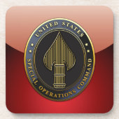 USSOCOM Emblem Drankjes Onderzetter (Voorkant)