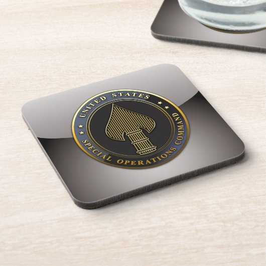 USSOCOM Emblem Drankjes Onderzetter (Linkerzijde)