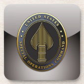USSOCOM Emblem Drankjes Onderzetter (Voorkant)