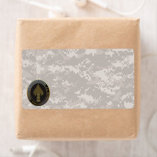 USSOCOM Emblem Etiket (Insitu)