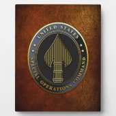 USSOCOM Emblem Fotoplaat (Voorkant)