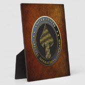 USSOCOM Emblem Fotoplaat (Zijkant)