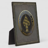 USSOCOM Emblem Fotoplaat (Zijkant)