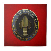 USSOCOM Emblem Tegeltje (Voorkant)