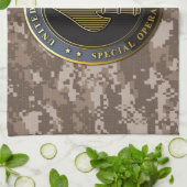 USSOCOM Emblem Theedoek (Gevouwen)