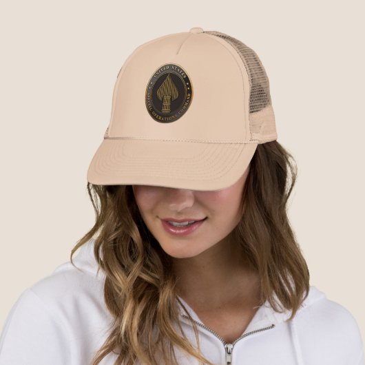USSOCOM Emblem Trucker Pet (In situ)