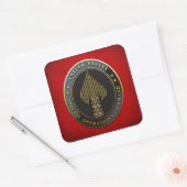 USSOCOM Emblem Vierkante Sticker (Envelop)
