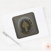 USSOCOM Emblem Vierkante Sticker (Envelop)
