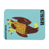 USSR Adelaar vintage reisposter Magneet (Horizontaal)