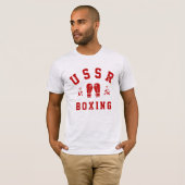 USSR Boksen T-shirt (Voorkant volledig)