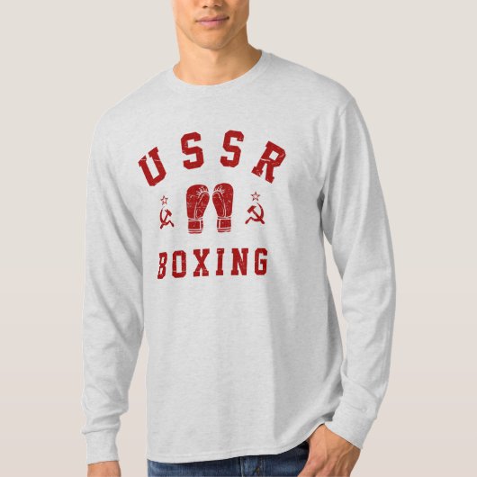 USSR Boksen T-shirt (Voorkant)