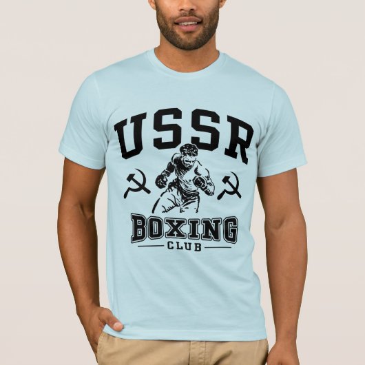 USSR Boxing T-shirt (Voorkant)