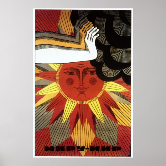 USSR CCCP Cold War Soviet Union Propaganda Posters (Voorkant)