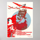 USSR CCCP Cold War Soviet Union Propaganda Posters (Voorkant)