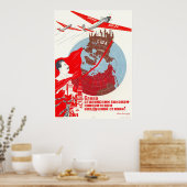 USSR CCCP Cold War Soviet Union Propaganda Posters (Keuken)