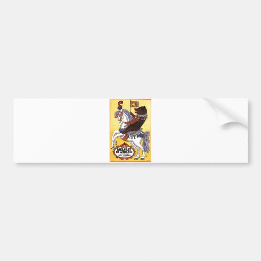 USSR CCCP Koude Oorlog Sovjet-Unie Propagandaposte Bumpersticker (Voorkant)