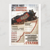 USSR CCCP Propaganda-Posters uit de Koude Oorlog S Briefkaart (Voorkant)