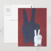 USSR CCCP Propaganda-Posters uit de Koude Oorlog S Briefkaart (Voorkant / Achterkant)