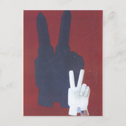 USSR CCCP Propaganda-Posters uit de Koude Oorlog S Briefkaart (Voorkant)