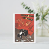 USSR CCCP Propaganda-Posters uit de Koude Oorlog S Briefkaart (Staand voorkant)