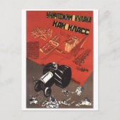 USSR CCCP Propaganda-Posters uit de Koude Oorlog S Briefkaart (Voorkant)