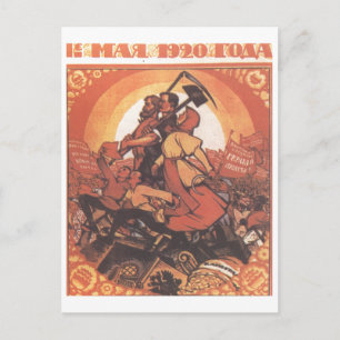 USSR CCCP Propaganda-Posters uit de Koude Oorlog S Briefkaart