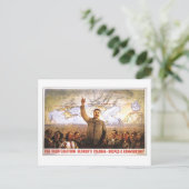 USSR CCCP Propaganda-Posters uit de Koude Oorlog S Briefkaart (Staand voorkant)