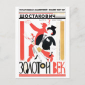 USSR CCCP Propaganda-Posters uit de Koude Oorlog S Briefkaart (Voorkant)
