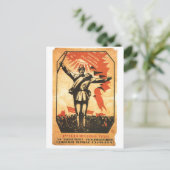 USSR CCCP Propaganda-Posters uit de Koude Oorlog S Briefkaart (Staand voorkant)