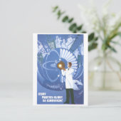 USSR CCCP Propaganda-Posters uit de Koude Oorlog S Briefkaart (Staand voorkant)