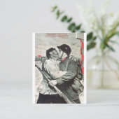 USSR CCCP Propaganda-Posters uit de Koude Oorlog S Briefkaart (Staand voorkant)