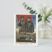 USSR CCCP Propaganda-Posters uit de Koude Oorlog S Briefkaart (Staand voorkant)