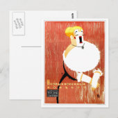 USSR CCCP Propaganda-Posters uit de Koude Oorlog S Briefkaart (Voorkant / Achterkant)