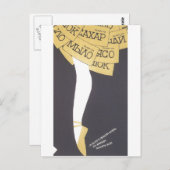 USSR CCCP Propaganda-Posters uit de Koude Oorlog S Briefkaart (Voorkant / Achterkant)