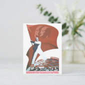 USSR CCCP Propaganda-Posters uit de Koude Oorlog S Briefkaart (Staand voorkant)