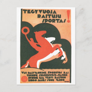 USSR CCCP Propaganda-Posters uit de Koude Oorlog S Briefkaart