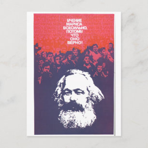 USSR CCCP Propaganda-Posters uit de Koude Oorlog S Briefkaart
