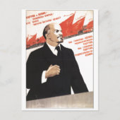 USSR CCCP Propaganda-Posters uit de Koude Oorlog S Briefkaart (Voorkant)