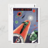 USSR CCCP Propaganda-Posters uit de Koude Oorlog S Briefkaart (Voorkant / Achterkant)