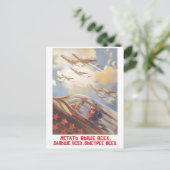 USSR CCCP Propaganda-Posters uit de Koude Oorlog S Briefkaart (Staand voorkant)