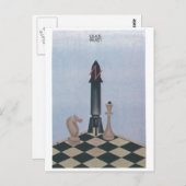 USSR CCCP Propaganda-Posters uit de Koude Oorlog S Briefkaart (Voorkant / Achterkant)