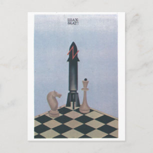 USSR CCCP Propaganda-Posters uit de Koude Oorlog S Briefkaart