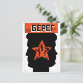 USSR CCCP Propaganda-Posters uit de Koude Oorlog S Briefkaart (Staand voorkant)