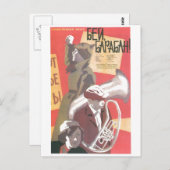 USSR CCCP Propaganda-Posters uit de Koude Oorlog S Briefkaart (Voorkant / Achterkant)