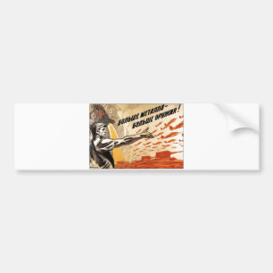 USSR CCCP Propaganda-Posters uit de Koude Oorlog S Bumpersticker