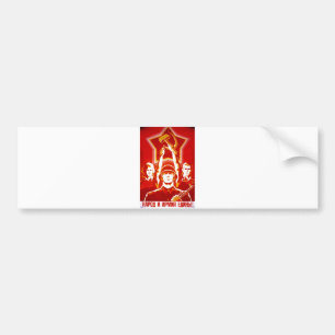 USSR CCCP Propaganda-Posters uit de Koude Oorlog S Bumpersticker