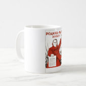 USSR CCCP Propaganda-Posters uit de Koude Oorlog S Koffiemok (Voorkant links)