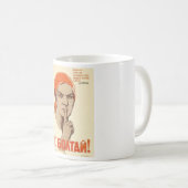 USSR CCCP Propaganda-Posters uit de Koude Oorlog S Koffiemok (Voorkant rechts)