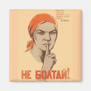 USSR CCCP Propaganda-Posters uit de Koude Oorlog S Magneet