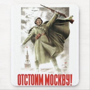 USSR CCCP Propaganda-Posters uit de Koude Oorlog S Muismat